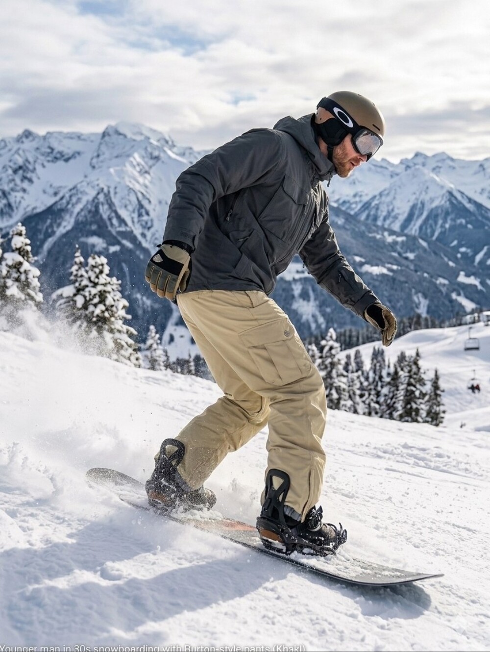 Men's Foursquare Outerwear snowboard/ski pants (RN 87380)